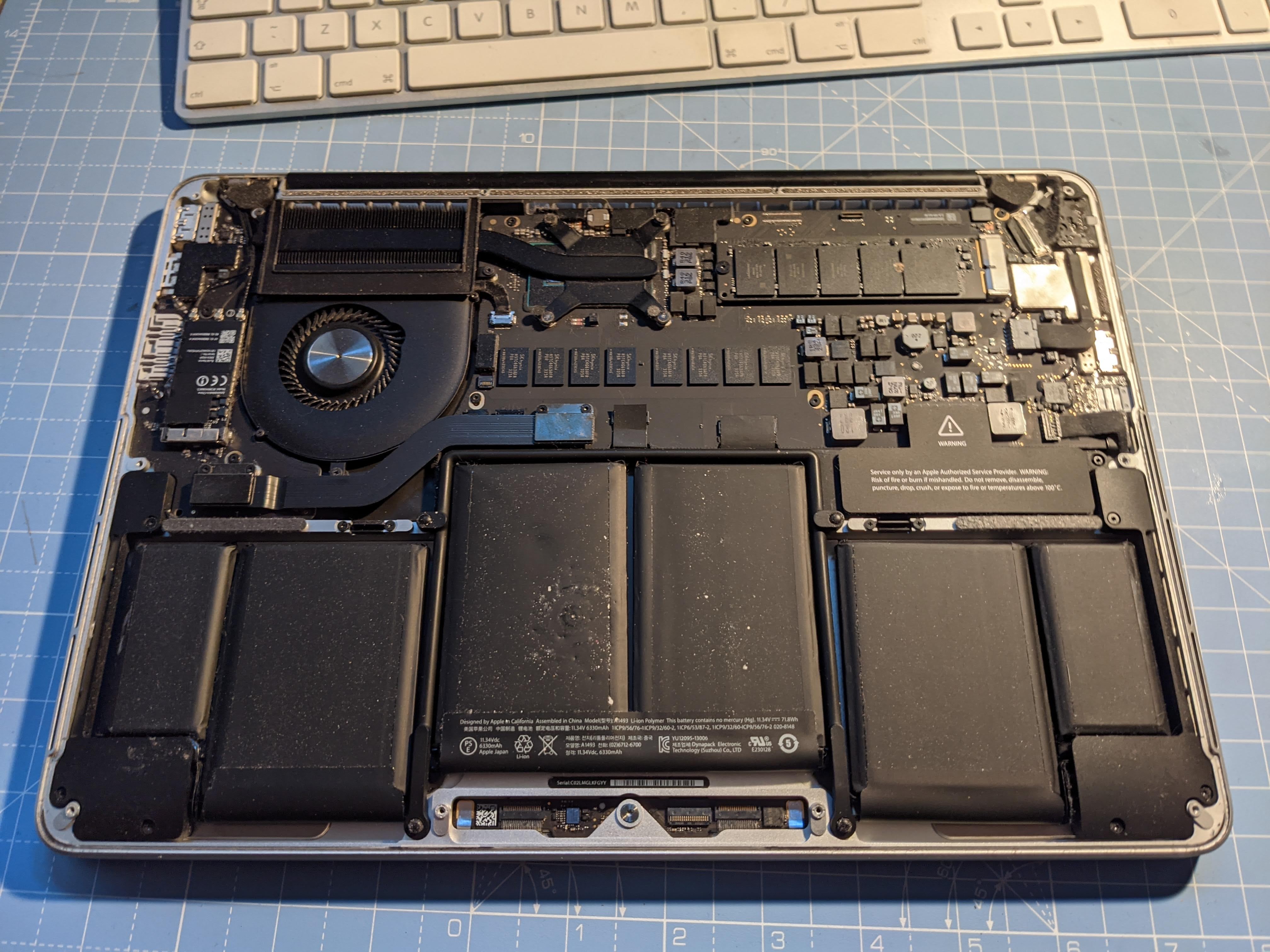 MacBook Pro battery replacement